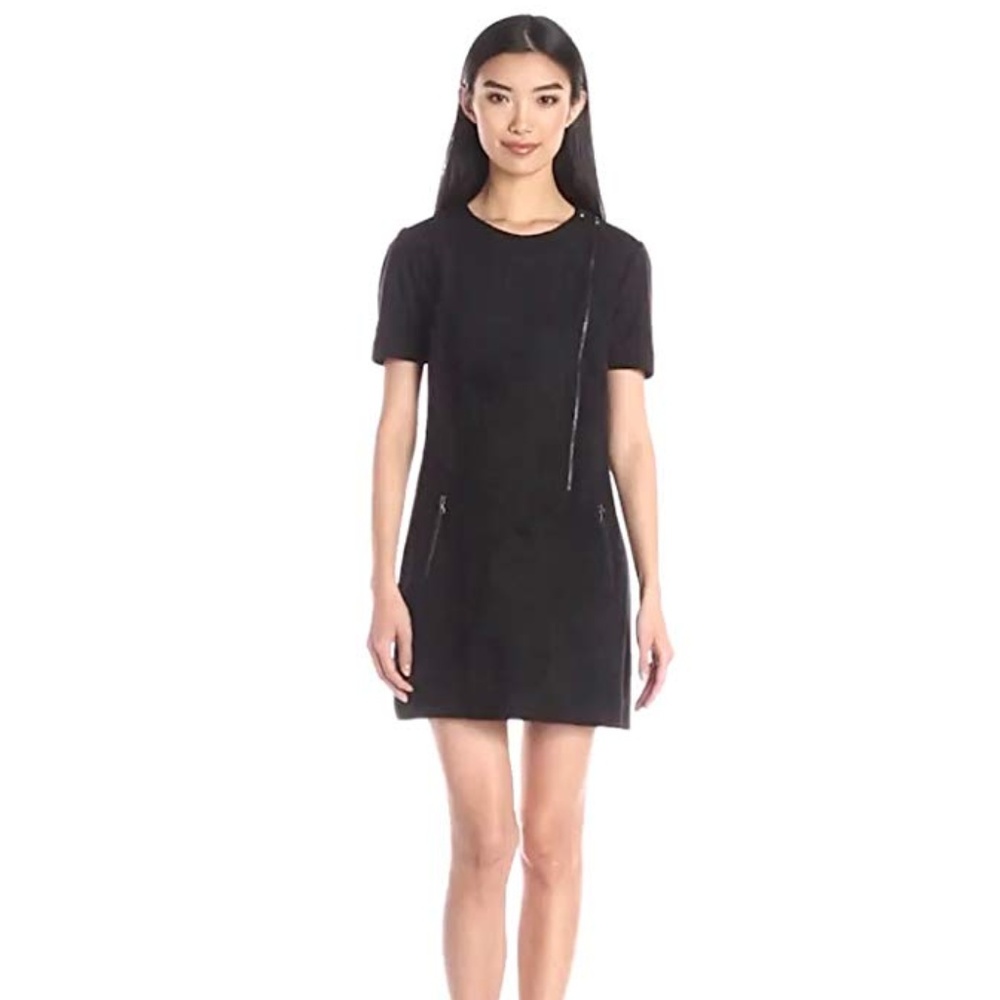 BCBGMax Azria Heather Blocked Dress with Zipper